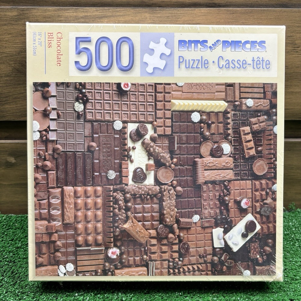 Bits and Pieces Chocolate Bliss puzzle 500 pieces NEW NIB